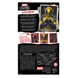 Boite arrière figurine Wolverine
